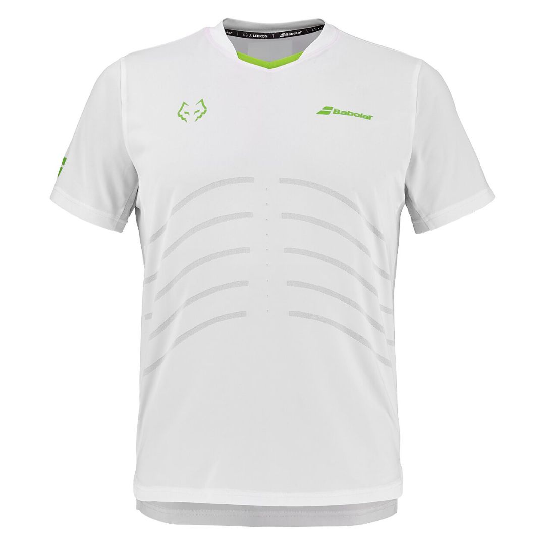 Babolat Replica Tee Juan Lebron White